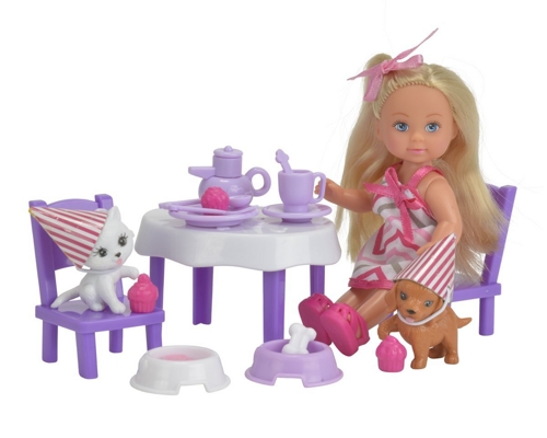 Simba 105732831 - Evi Love Pet Party Puppe für 9,90 EUR