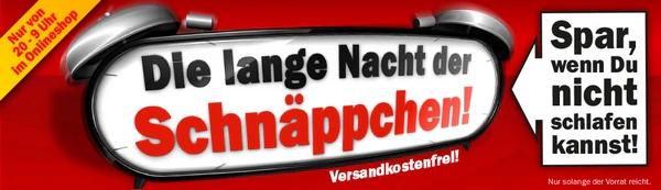 die lange nacht der schnaeppchen