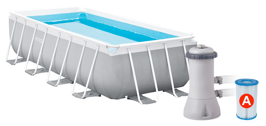 Intex Prism Frame Pool für 229€ - inkl. Filteranlage