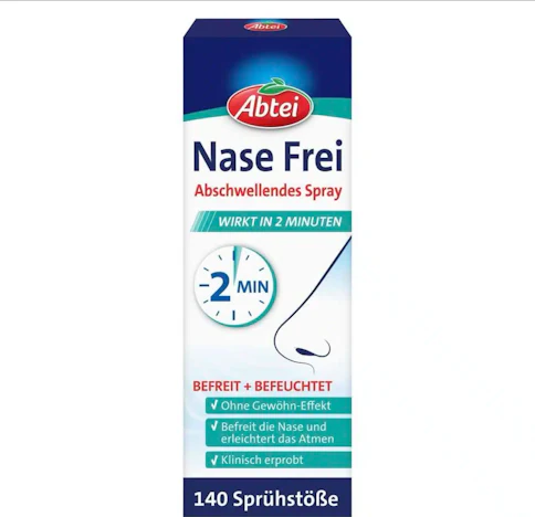 ABTEI Nase Frei Abschwellendes Nasenspray 20ml für 2,85€(statt 4,99€)