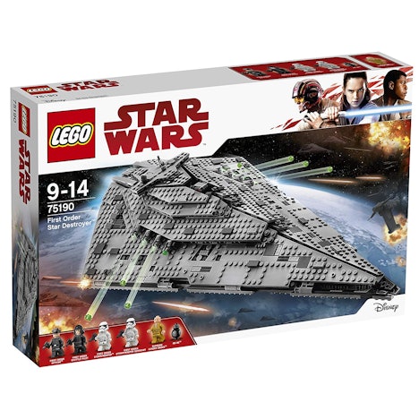 LEGO Star Wars - First Order Star Destroyer (75190) für 96,04 EUR inkl. Versand