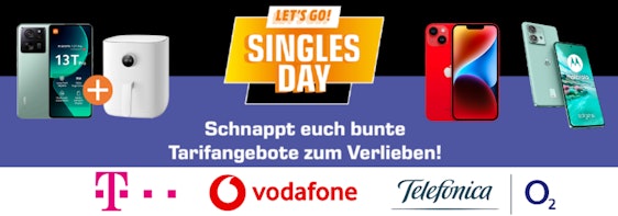 Noch aktuell! Saturn Tarif-Schnäppchen zum Singles' Day » Top Bundle-Highlights auf einen Blick 📱