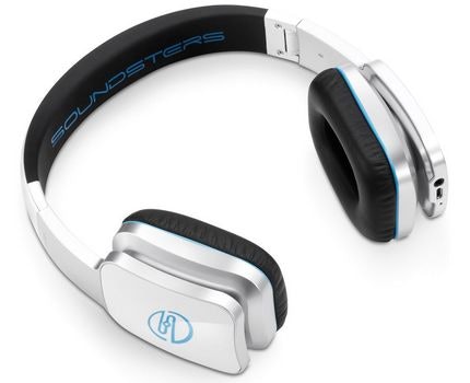deleyCON BT06 Soundsters für 38€ - Bluetooth Stereo-Kopfhörer für Handy/PC/Apple iPhone - weiß