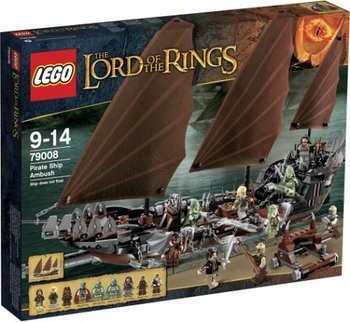 Lego Herr der Ringe 79008 - Hinterhalt auf dem Piratenschiff für 69,- EUR inkl. VSK