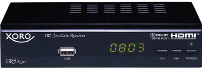 Xoro HRS 8530 für 44€ - DVB-S2-Receiver