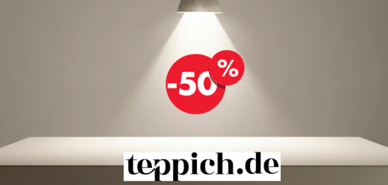 Es werde Licht! 💡 50% Rabatt auf ausgewählte Lampen & Leuchten bei teppich.de 🛋️