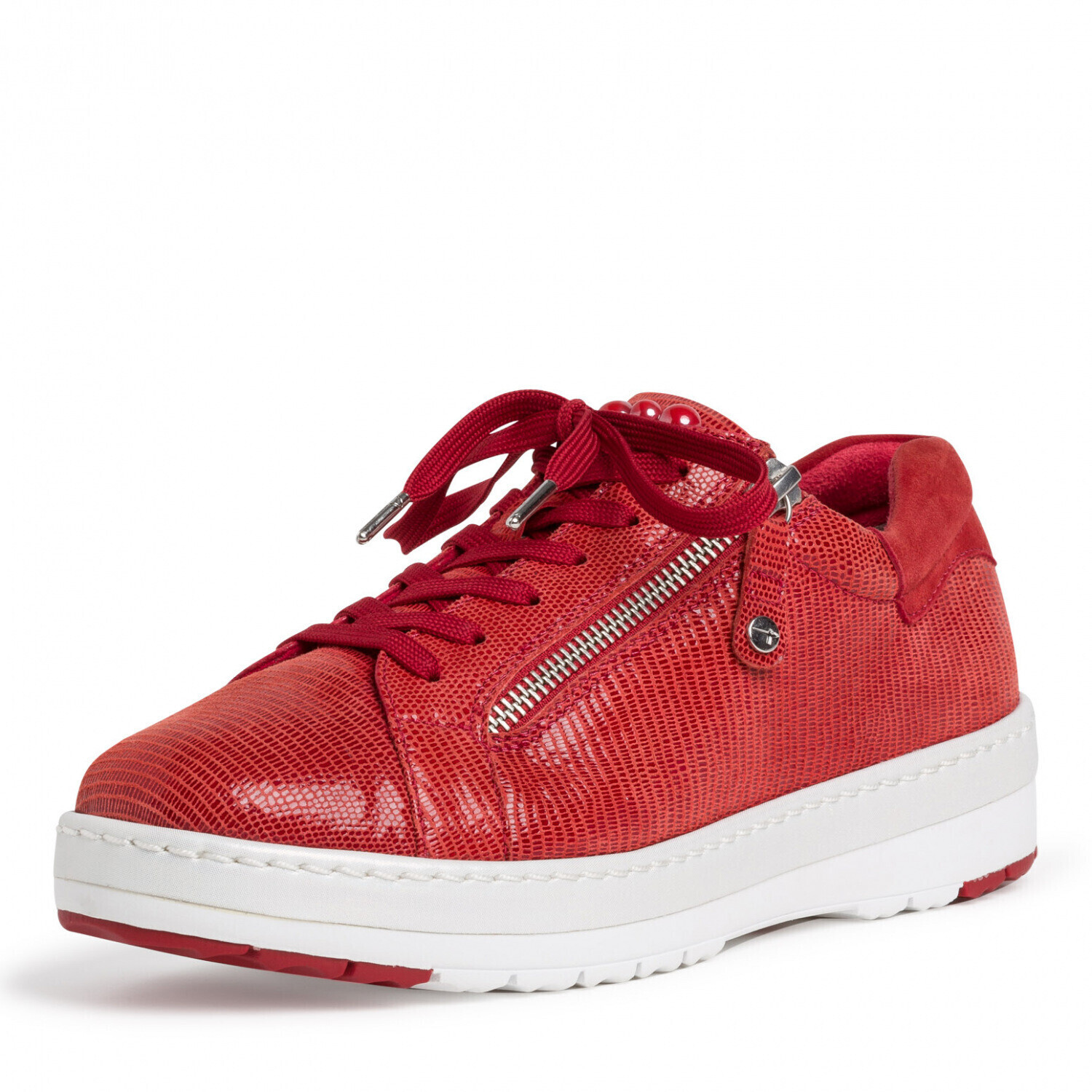 33,53€ auf Tamaris Da.-schn�rer (1-1-23711-24) chili struct. sparen