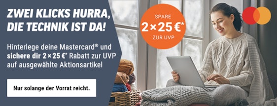Notebooksbilliger: 25€ Rabatt auf verschiedene Artikel bei Zahlung mit Mastercard » z.B. Crucial MX500 SSD 2TB für 129€ 🖥️