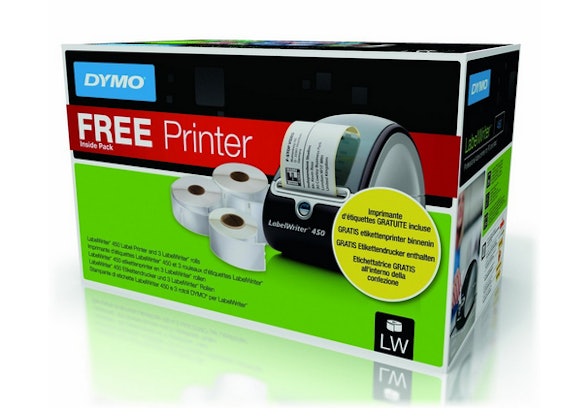 Dymo LabelWriter 450 für 40€ - Etikettendrucker inkl. 3 Etikettenrollen