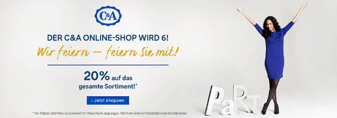 CundA 20 Prozent Rabatt