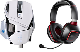 Blitzangebote für Gamer - Mad Catz R.A.T. 9 für 77€ und Creative Sound Blaster Tactic 3D Wrath für 89€