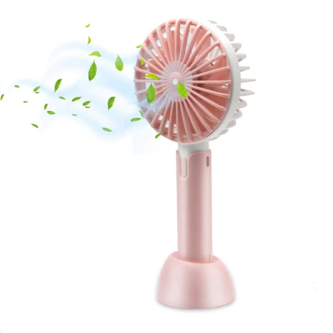 Handventilator Tragbarer Mini USB Lüfter mit 18650 mAh Aufladbarem Batterie
