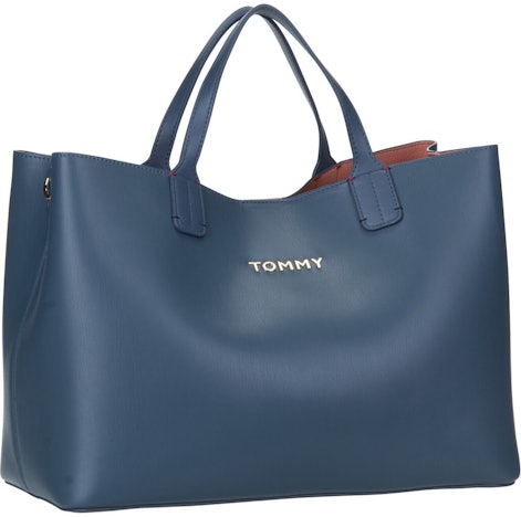 Tommy Hilfiger Iconic Logo Satchel (AW0AW08812) charcoal blue mit 30,08€ Preisnachlass