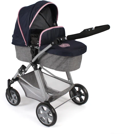 Aktion: Bayer-Chic Kombi-Puppenwagen Nele grau/navy 10% günstiger