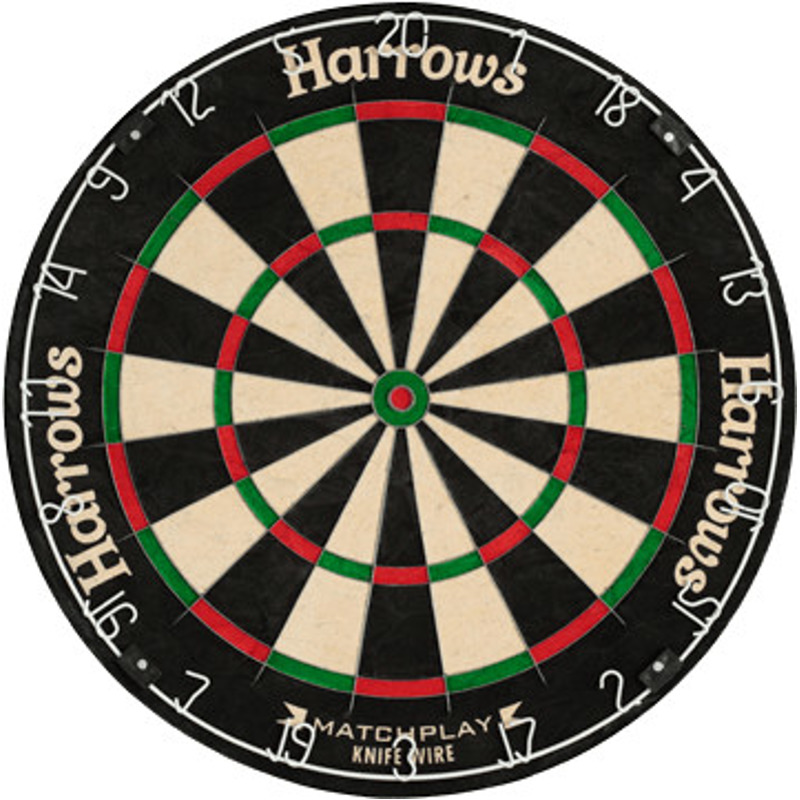 Harrows Matchplay Bristle-Dartboard mit 15,10€ Preisnachlass