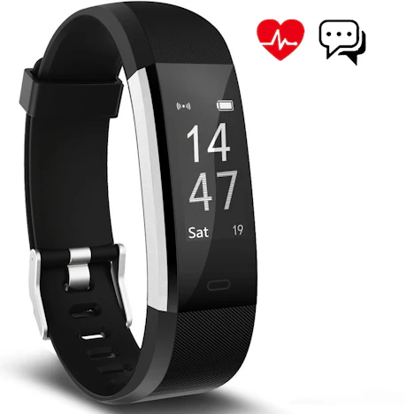 Fitness tracker mit Herzfrequenz Schlafmonitor Nur 15,99€