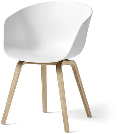 14% Nachlass auf HAY About A Chair AAC22 (weiß) (Gestell Eiche matt lackiert)