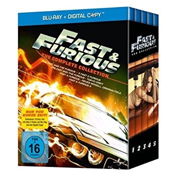 Fast & Furious Complete Collection 1-5