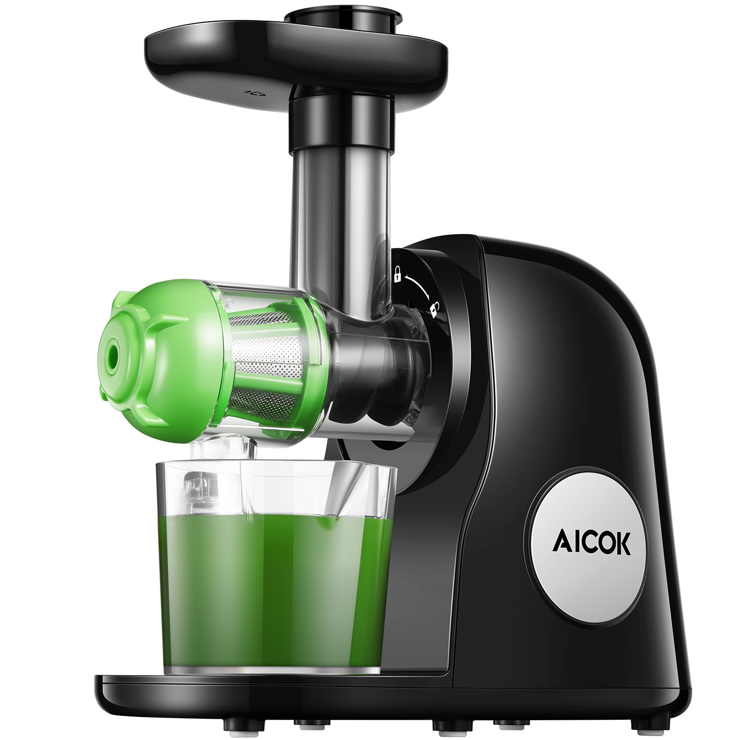 Slow Juicer, Ruhiger Motor und Umkehrfunktion