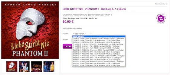 Stage Musical-Tickets bei Vente-Privee – z. B. Das Wunder von Bern in Hamburg *UPDATE*