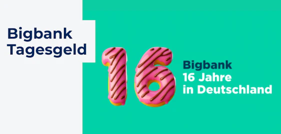 Top-Zinsen! Bigbank Tagesgeld mit 3,25% p. a. Zinsen für 4 Monate