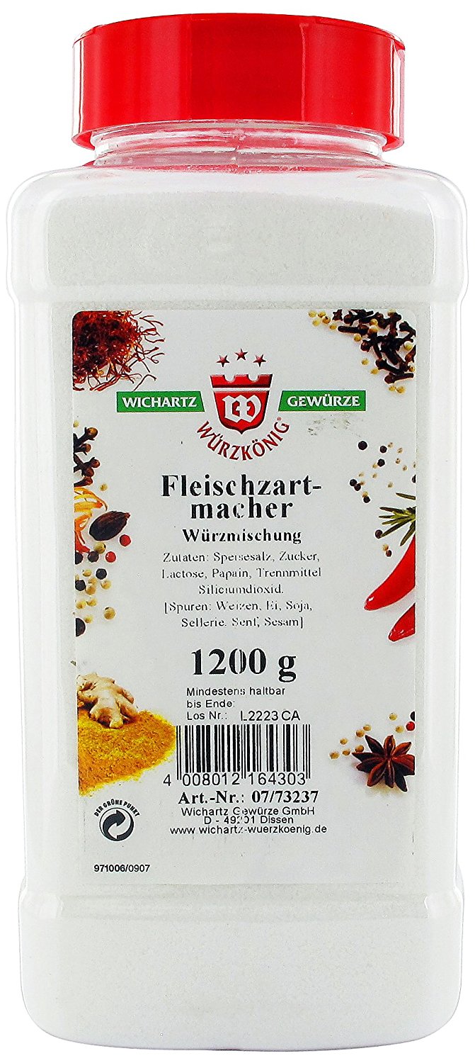 Wichartz Würzkönig Fleischzartmacher, 4er Pack für 16,47€