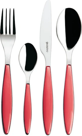 Guzzini Feeling 24-teilig rot im Angebot: Nur 74,58€ statt 101,91€