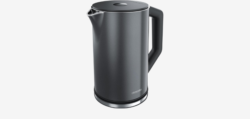 Arendo Elegant für 36€ - Edelstahl-Wasserkocher, gradgenaue Einstellung, Warmhaltefunktion