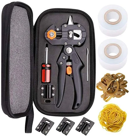 Garten Pfropfwerkzeug Set Obstbaum Professionelle Gartenschere Schneidwerkzeug Kit
