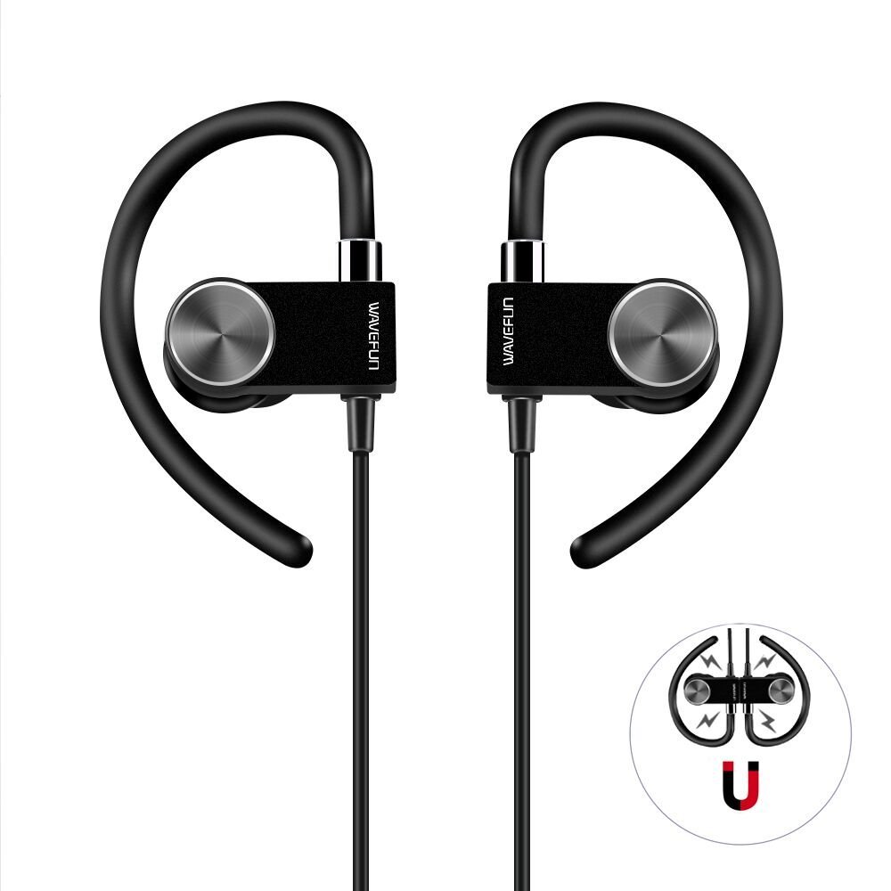 Amazon - Bluetooth Kopfhörer Wavefun Magnetisch in Ear Kopfhörer, APTX Technologie,8 Stunden Spielzeit mit Mikrofon für 19,99 Euro