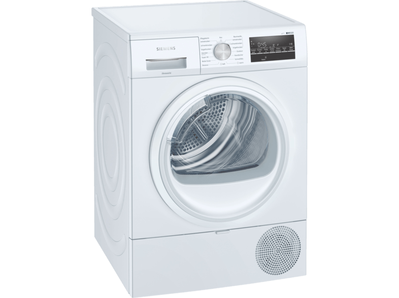 SIEMENS WT47R440, 8 kg Wärmepumpentrockner, A+++, Weiß