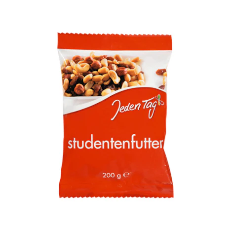 Jeden Tag Studentenfutter 200g (MHD 01.05.2015) ab 0,04€