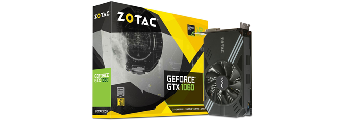 Zotac GeForce GTX 1060 für 254€ - 6GB-Karte mit PCIe 3.0 x16