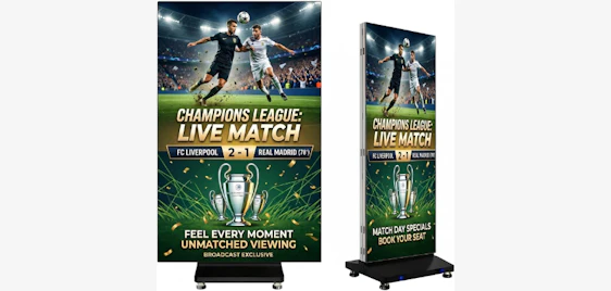 High-Tech-Videowand! 📺 JASZDOT 80" P1.86 faltbares LED Display inkl. Koffer für nur 3.989€