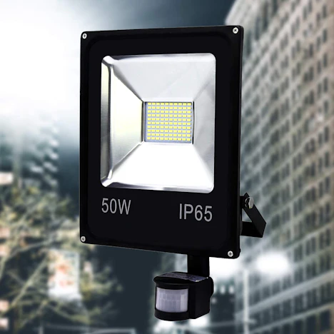 VINGO 50W LED Strahler mit Bewegungsmelder