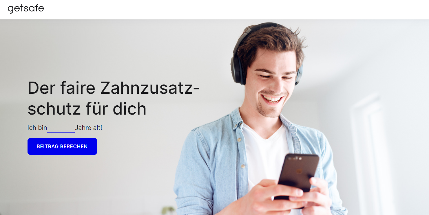 Getsafe Zahnpflegeversicherung 6 Monate gratis 🦷 ✨ - individueller Zahnschutz ab 5,90€ im Monat