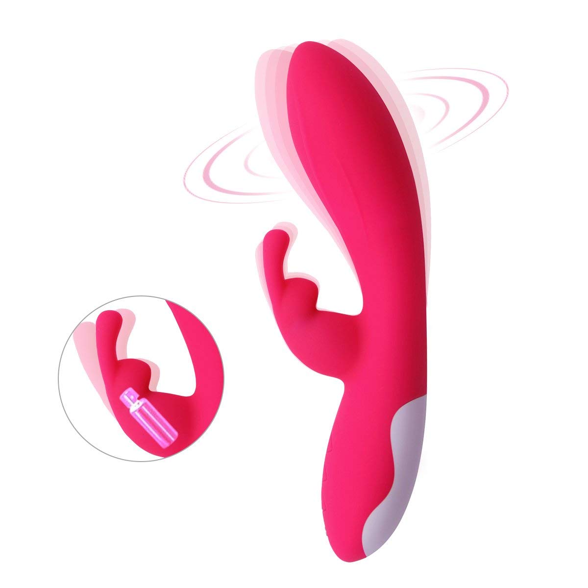 50% Rabatt  Greedy Girl Rabbit-Fovel Silikon Vibratoren für Sie Klassische Vibratoren G-Punkt Vibratoren 