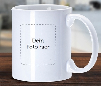 Fototasse individuell mit deinem Motiv für 2,99€