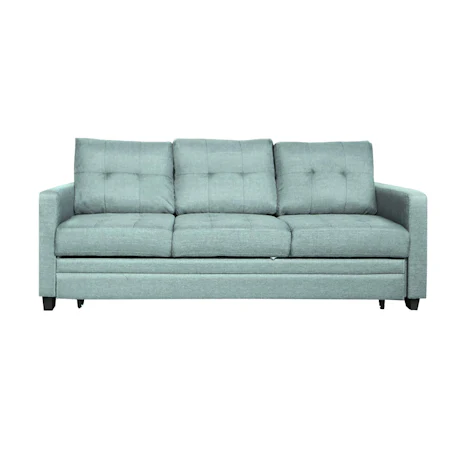 Furniture 247 3-Sitzer Schlafsofa - Grün für 107,52 EUR inkl. Lieferung