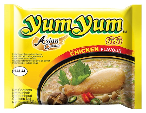 45x Yum Yum Instant Nudeln Huhn 60g für nur 10,53 EUR