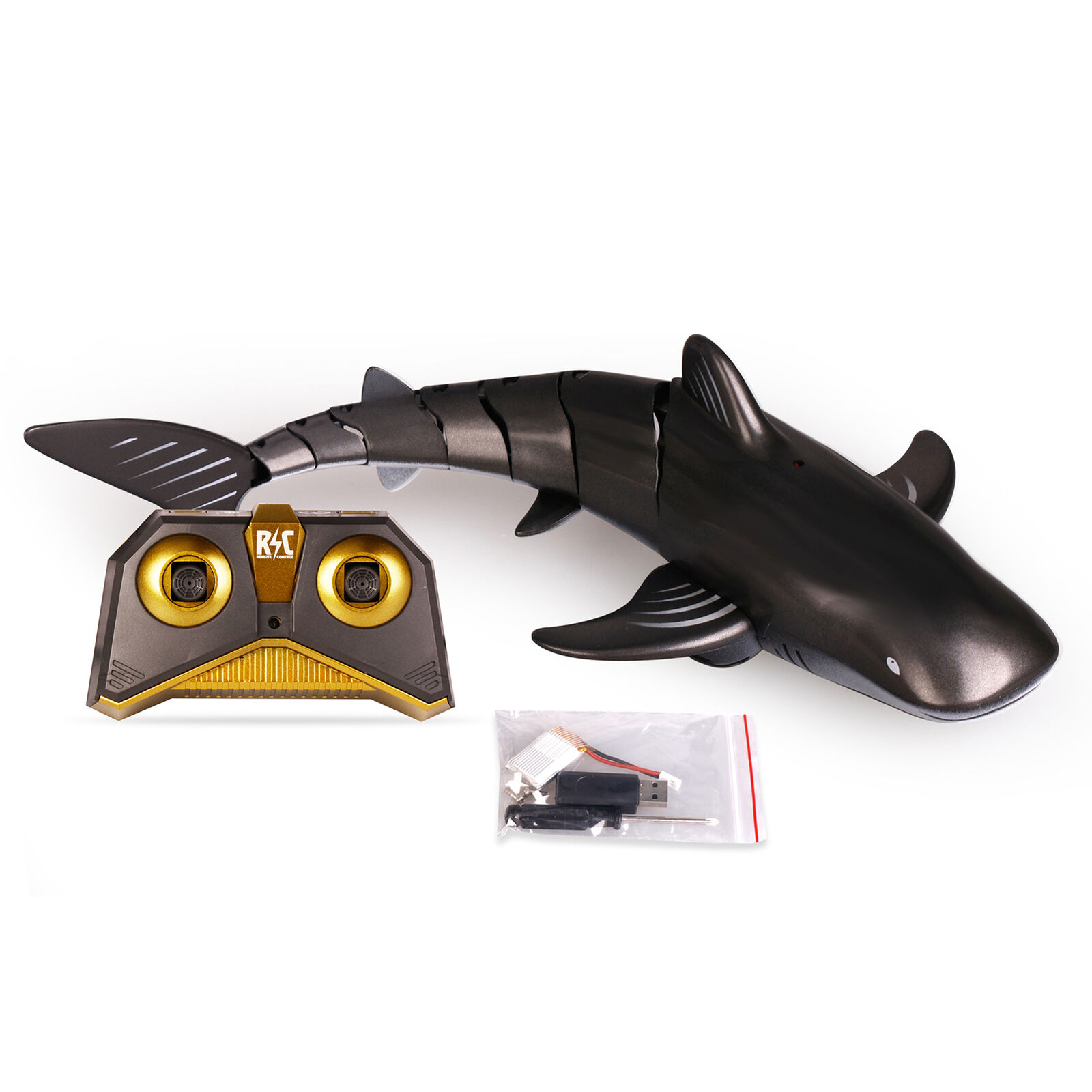 1/18 2,4GHz Fernbedienung Elektro RC Shark Spielzeug Boot für Kinder Geschenk