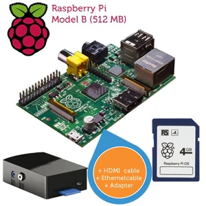 Raspberry Pi Media Kit mit Kabeln und SD Karte für 56€ – Mini-Computer