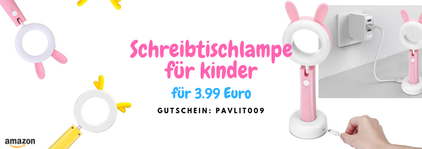 Schreibtischlampe für kinder 3.99 Euro
