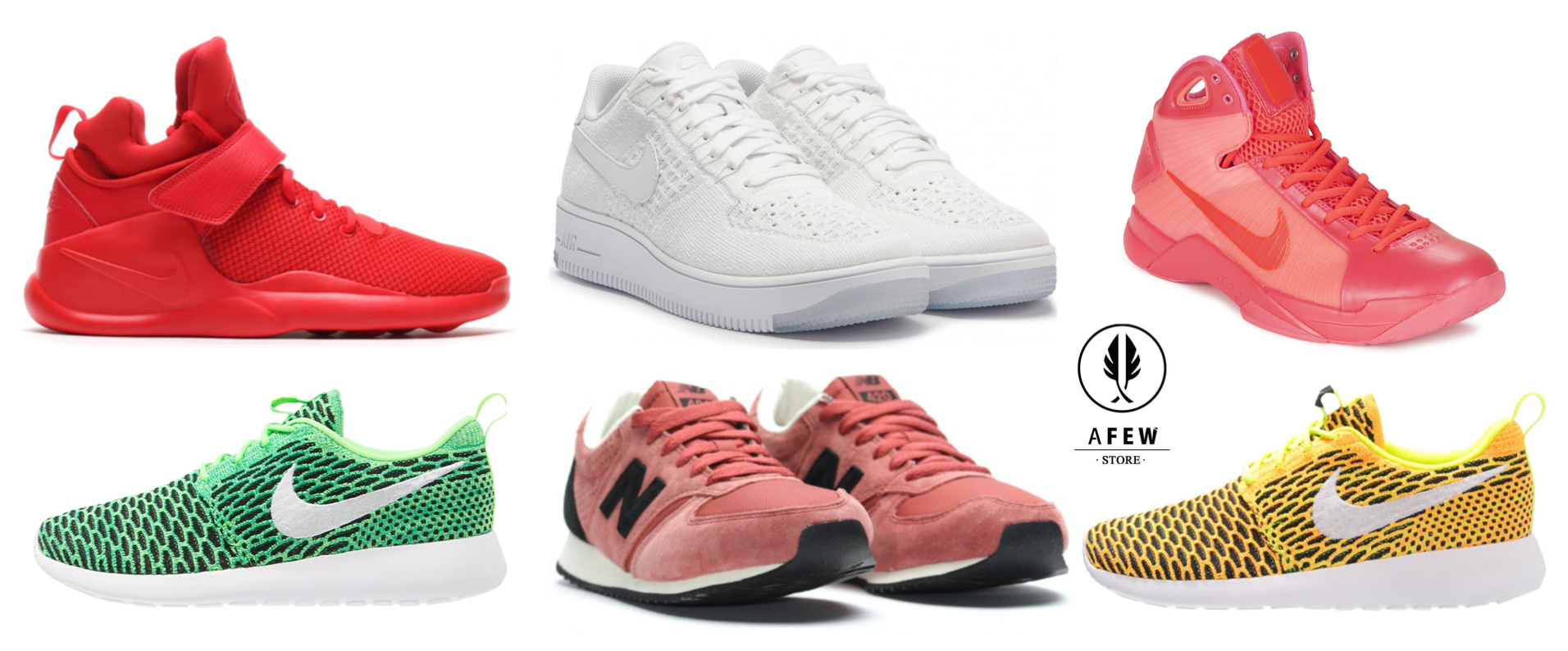 20% Extra-Rabatt auf alle Sale-Artikel im Afew Store - z.B. Nike Hyperdunk '08 Solar Red für 100€