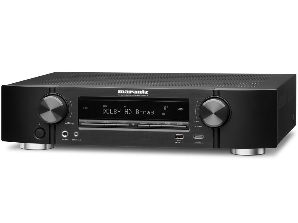 Marantz NR1506 5.1 AV Receiver 4K AirPlay Bluetooth Spotify - Schwarz für 333,99 EUR inkl. VSK
