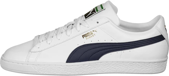 Puma Basket Classic XXI white/peacot für 34,90€