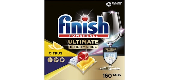 160 Stück Finish Ultimate Infinity Shine für 20€- biologisch abbaubar I