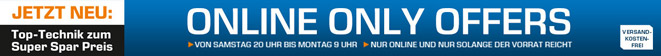 Online Only Offers bei Saturn - z. B. Acer Iconia One 8 für 142€