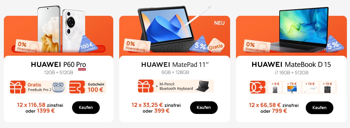 Huawei Aktion