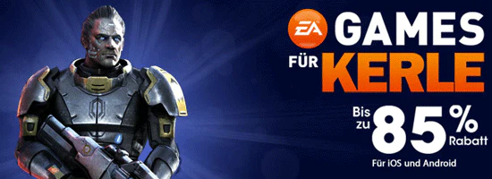 Games für Kerle - EA reduziert Apps für iOS & Android